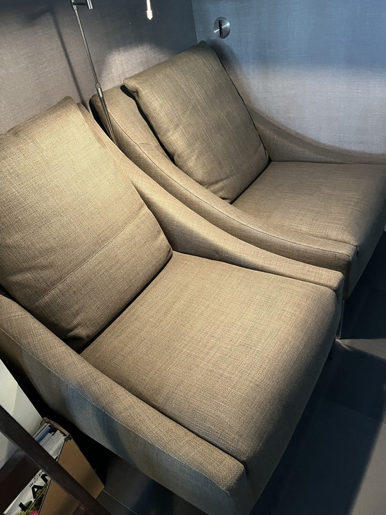 Image 1 of 2x B&B Italia Charles Armchairs