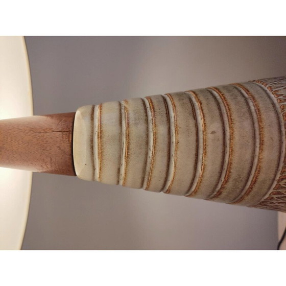 Image 1 of Lampada vintage in ceramica e legno, Danimarca