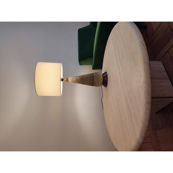 Image 1 of Lampada vintage in ceramica e legno, Danimarca