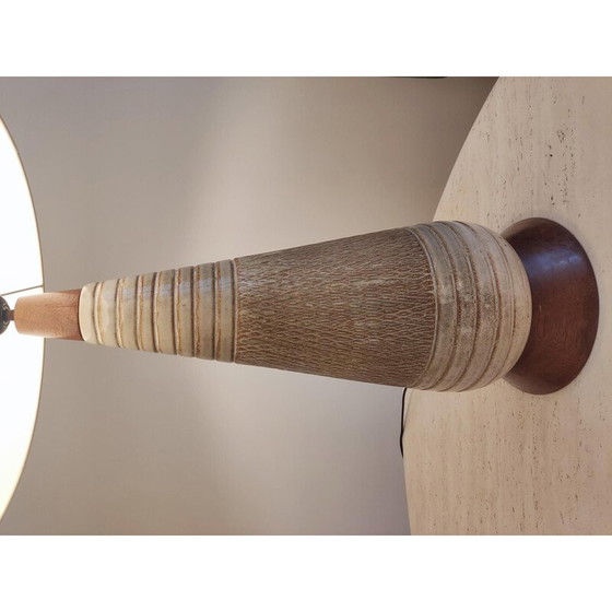 Image 1 of Lampada vintage in ceramica e legno, Danimarca