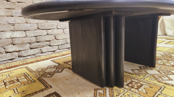 Image 1 of Brutalist Slate Stone Coffee Table In,The Paul Kingma Taste