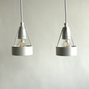 2x Vintage Louis Poulsen Pakhus Pendant Pendant Lamp
