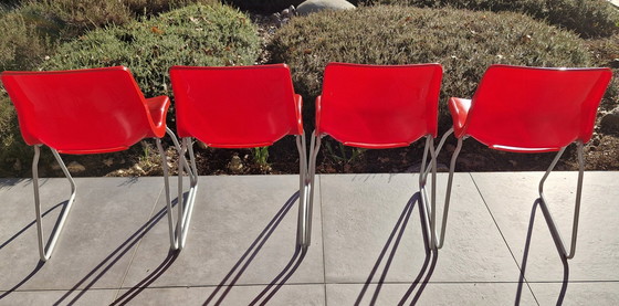 Image 1 of Conjunto de sillas de cubo (4x) IKEA Snille