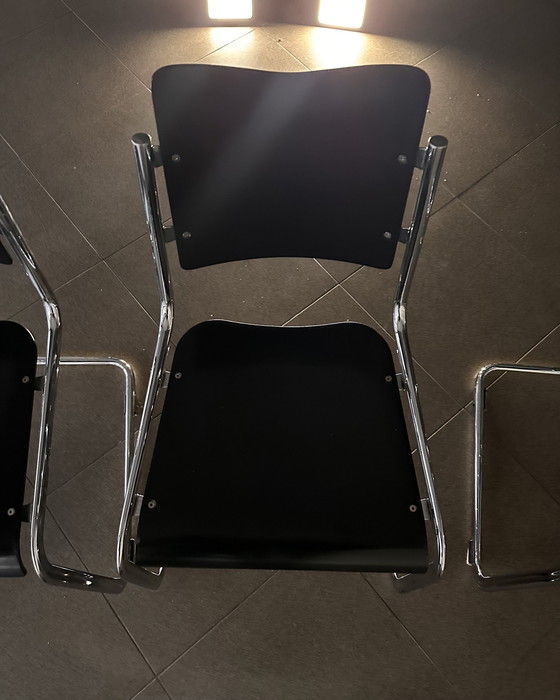 Image 1 of 4X Vintage Tecta B11 Chairs, Ca80S