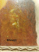 Peinture huile sur bois