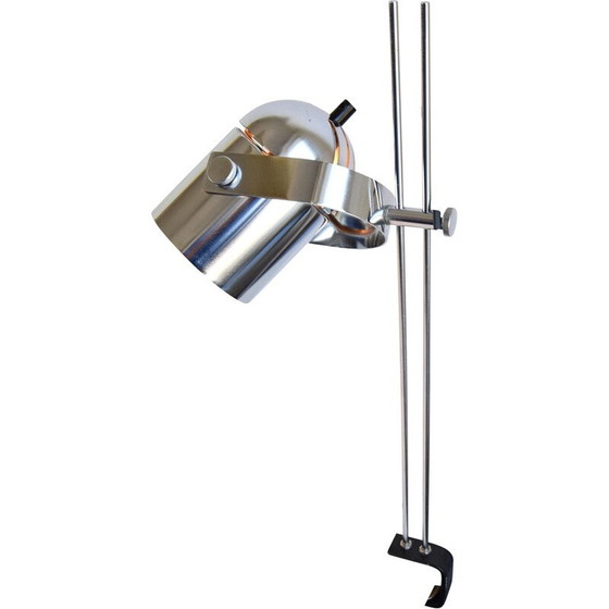 Image 1 of Vintage Stanislav Indra chrome plated table lamp, Czechoslovakia 1970s