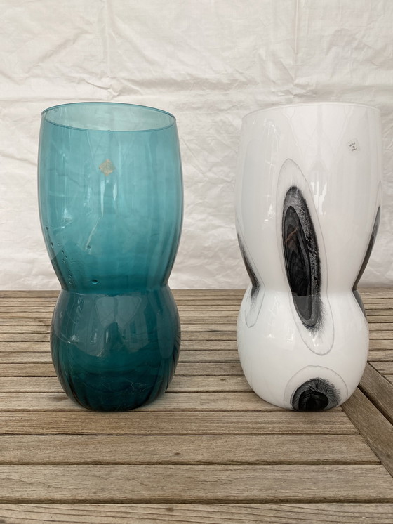 Image 1 of 2x Roche Bobois Vases des années 80