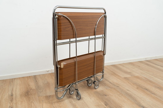 Image 1 of Foldable serving trolley by Bremshey & Co