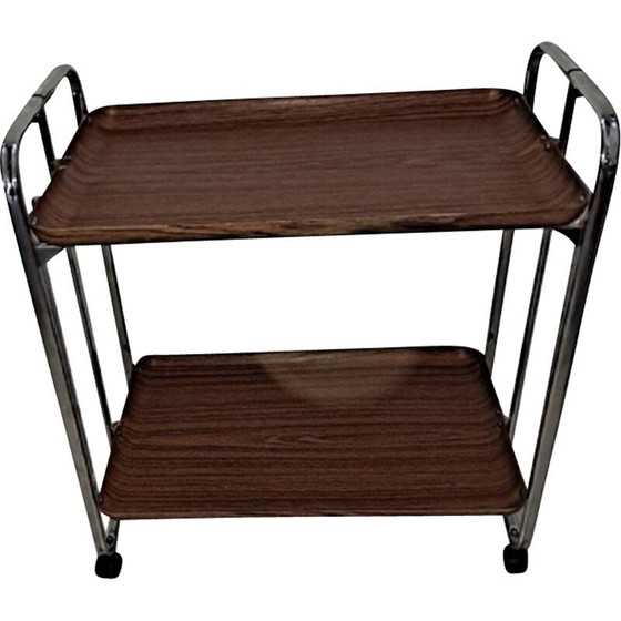 Image 1 of Mid century folding serving trolley, Italy 1960s