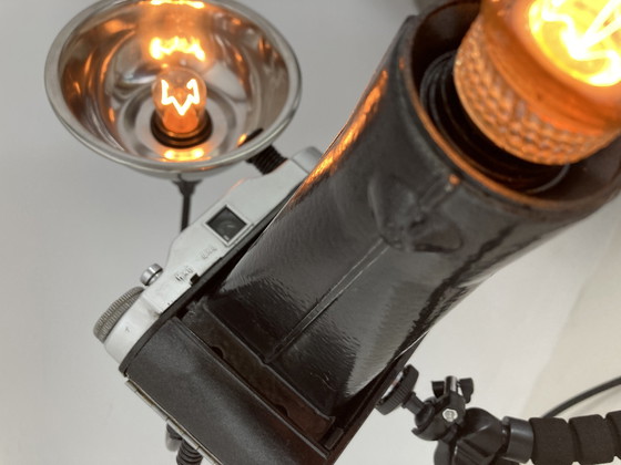 Image 1 of Caméra vintage à double lampe