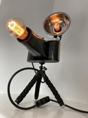 Vintage Double Lamp Camera