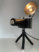 Vintage Double Lamp Camera