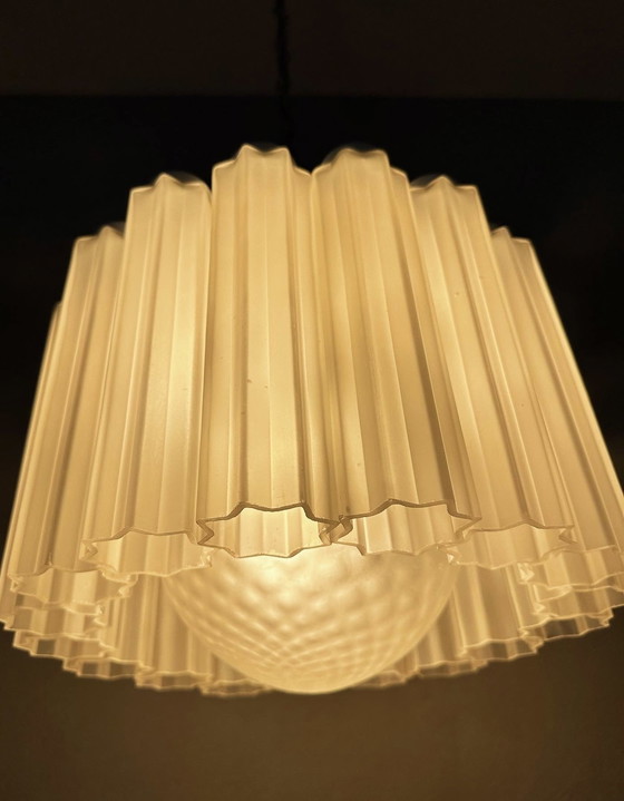 Image 1 of Vintage Glashütte Limburg Pendant Lamp