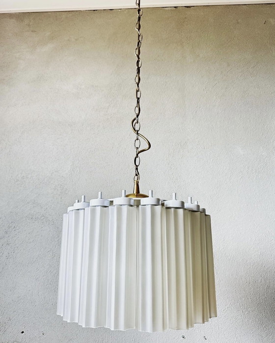 Image 1 of Vintage Glashütte Limburg Pendant Lamp