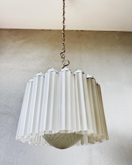 Image 1 of Vintage Glashütte Limburg Pendant Lamp