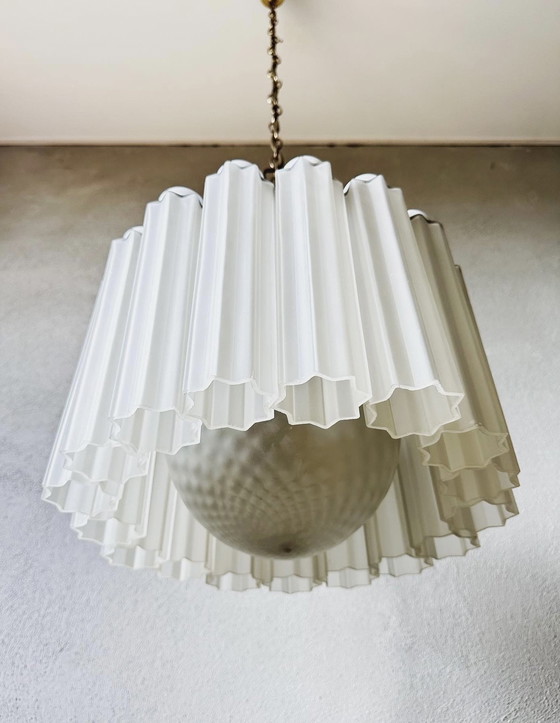 Image 1 of Vintage Glashütte Limburg Pendant Lamp