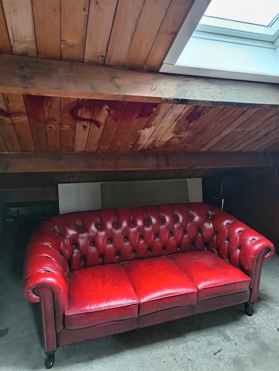 Image 1 of Chesterfield 2/3 seater sofa