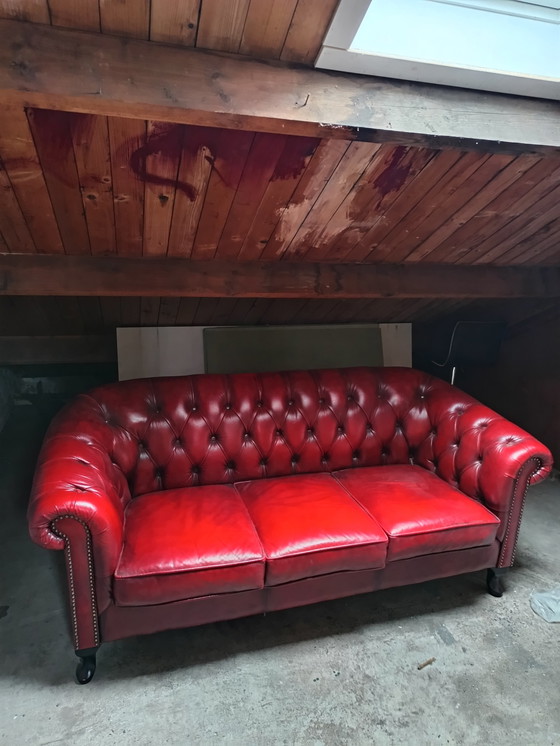 Image 1 of Chesterfield 2/3 seater sofa