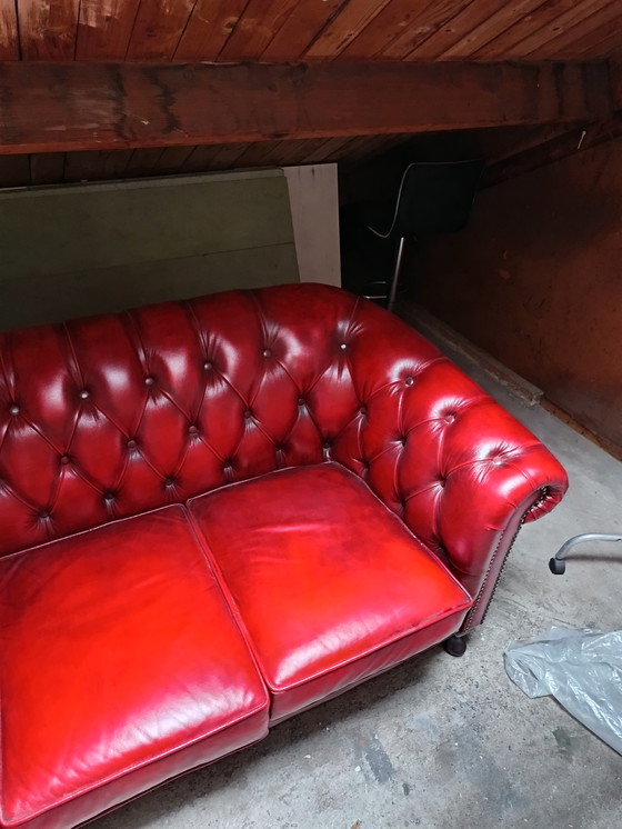 Image 1 of Chesterfield 2/3 seater sofa