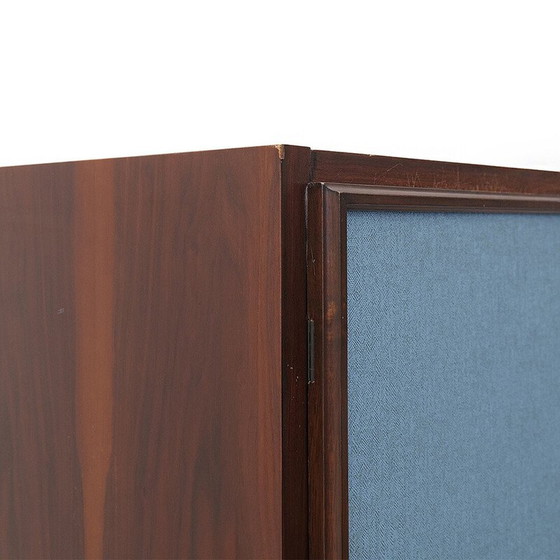 Image 1 of Mobiletto vintage in legno impiallacciato con 2 cassetti, 1960