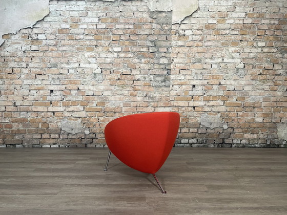 Image 1 of Artifort Hanna red armchair