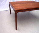 Table basse carrée vintage en teck