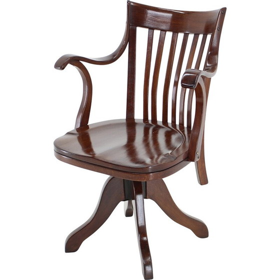 Image 1 of Vintage office armchair model 669 by Cafe Capua for Thonet, 1930s