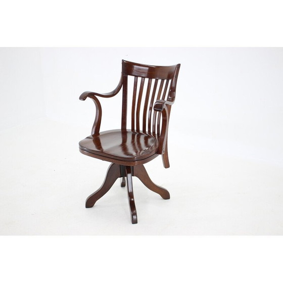 Image 1 of Vintage office armchair model 669 by Cafe Capua for Thonet, 1930s