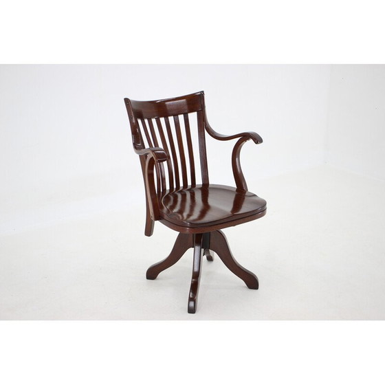 Image 1 of Vintage office armchair model 669 by Cafe Capua for Thonet, 1930s