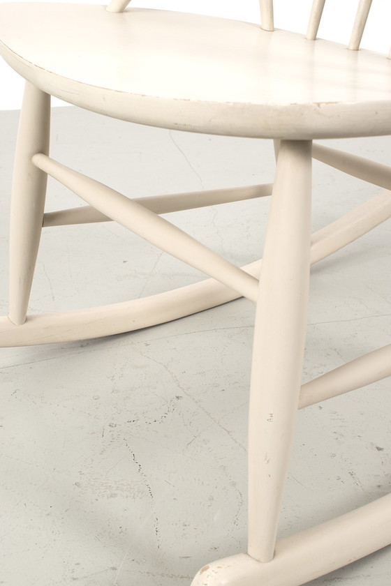 Image 1 of Niels Eilersen rocking chair by Illum Wikkelso