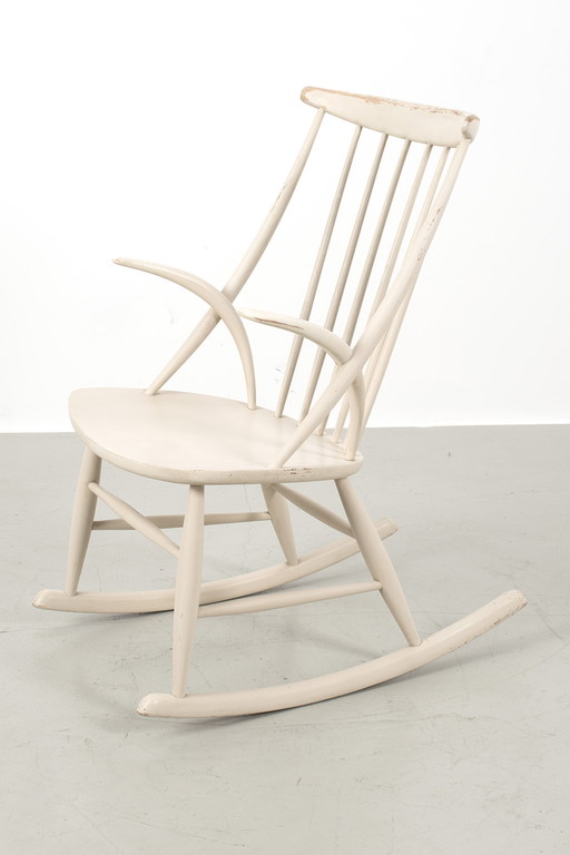 Niels Eilersen rocking chair by Illum Wikkelso