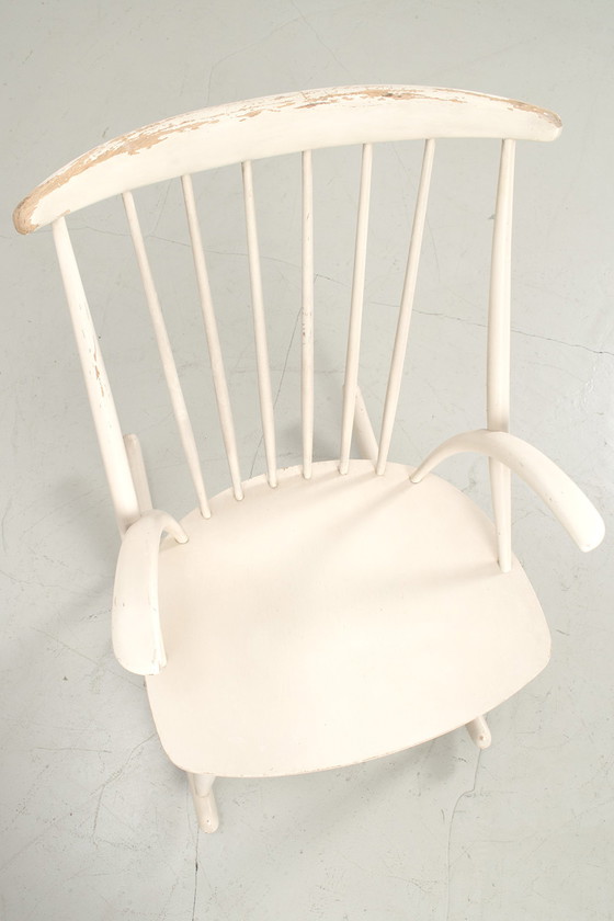 Image 1 of Fauteuil à bascule Niels Eilersen par Illum Wikkelso