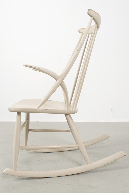 Niels Eilersen rocking chair by Illum Wikkelso