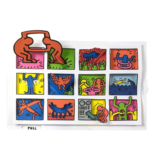 Image 1 of Keith Haring - 3-D Pop Up Book