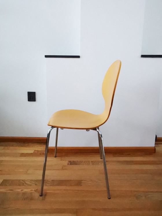 Image 1 of Silla Butterfly Tje, madera contrachapada con estructura cromada