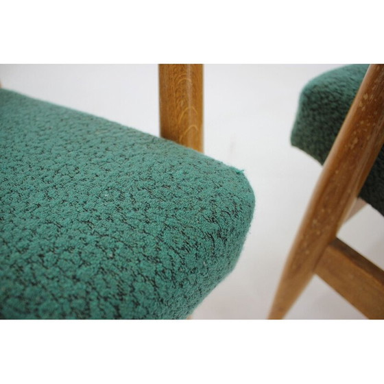 Image 1 of Pair of vintage wooden armchairs by Thonet, Czechoslovakia 1960