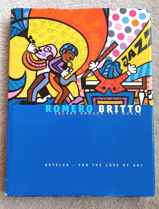 Romero Britto Colors Around The World, Signed