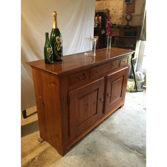 Image 1 of Varnished larch sideboard