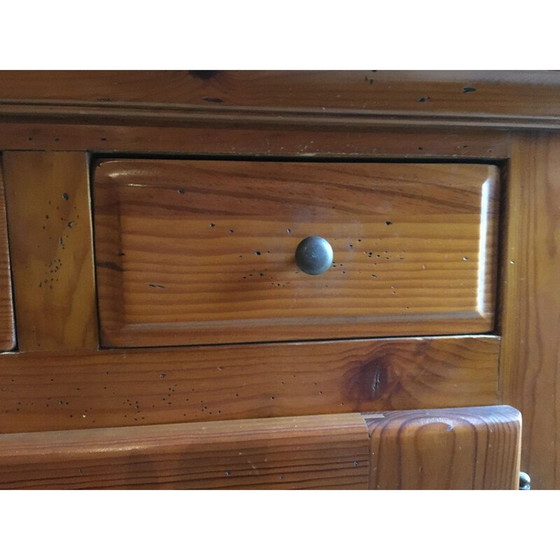 Image 1 of Varnished larch sideboard