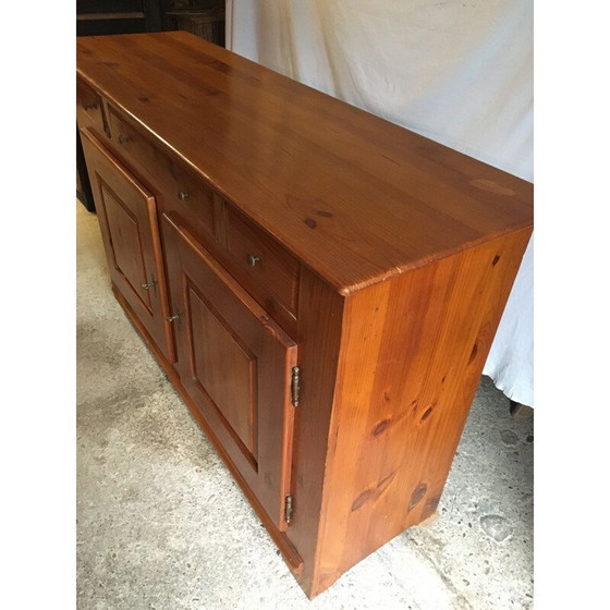 Image 1 of Varnished larch sideboard