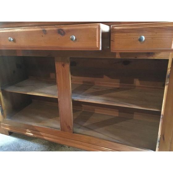 Image 1 of Varnished larch sideboard