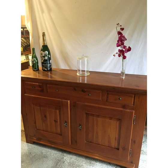 Image 1 of Varnished larch sideboard