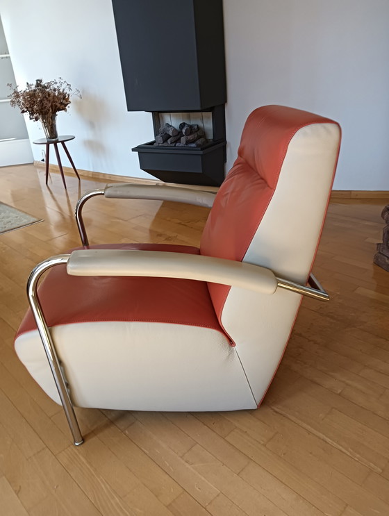 Image 1 of Leolux Scylla armchair with headrest