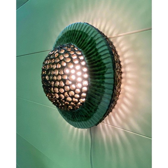 Image 1 of Mid-century ceramic wall lamp