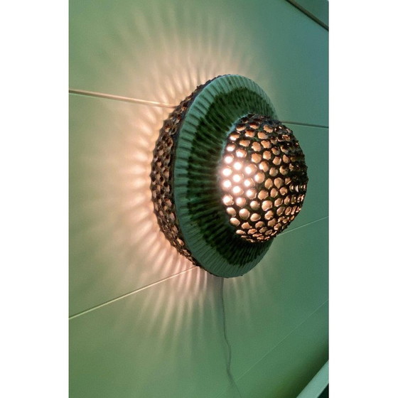 Image 1 of Mid-century ceramic wall lamp