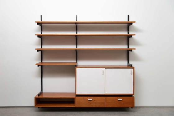 Image 1 of Wall Shelving Unit In Pine - Jul De Roover