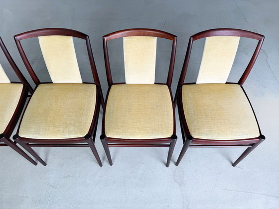 Image 1 of Set di 6 sedie originali vintage di metà secolo Benze, anni '60