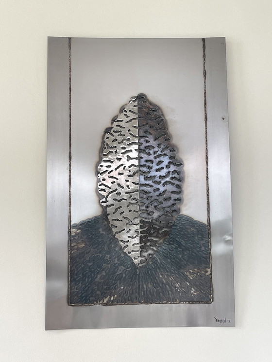 Image 1 of Ruud Termijn - Sowing a Seed metal artwork