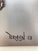 Ruud Termijn - Sowing a Seed metal artwork