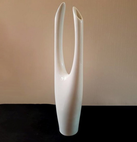 Image 1 of Very Rare - Vintage Vase - Charleston - Vladimír Tichý - Royal Dux - 1960